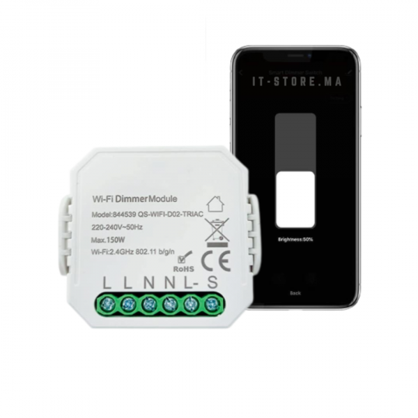 Variateur pour éclairage dimmable wifi