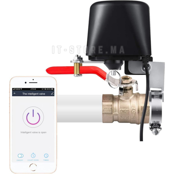 vanne intelligente (wifi) eau/gaz